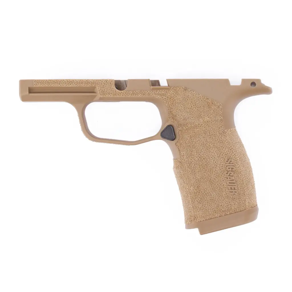 Agency Arms Stippled P365XL Manual Safety Grip Module Coyote