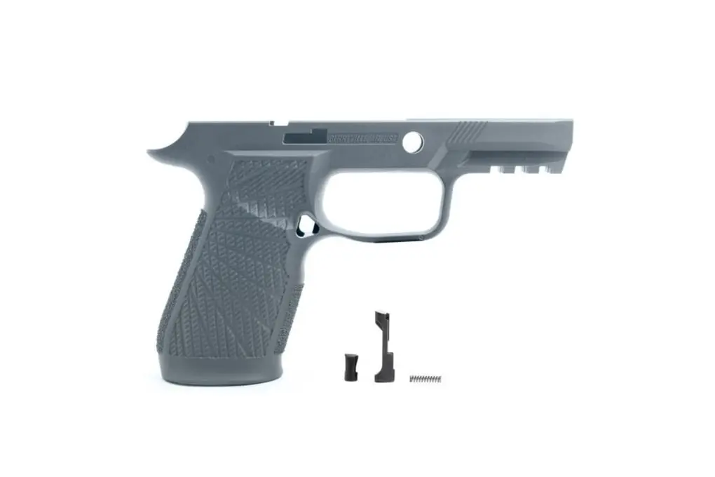 Wilson Combat, Grip Module, Fits P320, Carry II, No Manual Safety, Gray