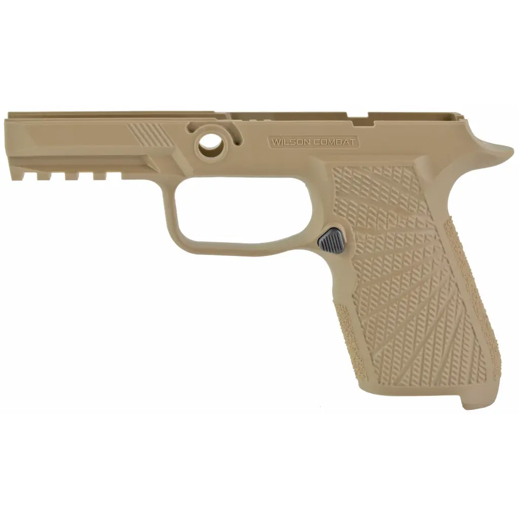 Wilson Combat, Grip Module, Fits Sig P320, Compact, No Manual Safety, Tan 