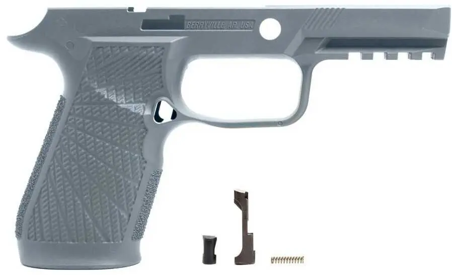 Wilson Combat, WC320, Grip Panel, Gray, Sig P320 Carry No Manual Safety