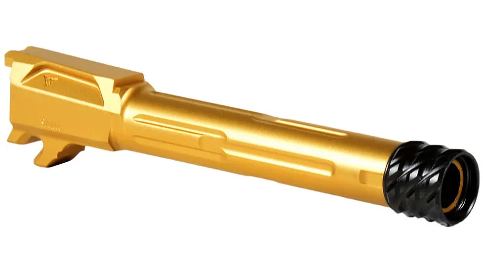 Killer Innovations Velocity Threaded Barrel, Sig P365, TiN, Gold