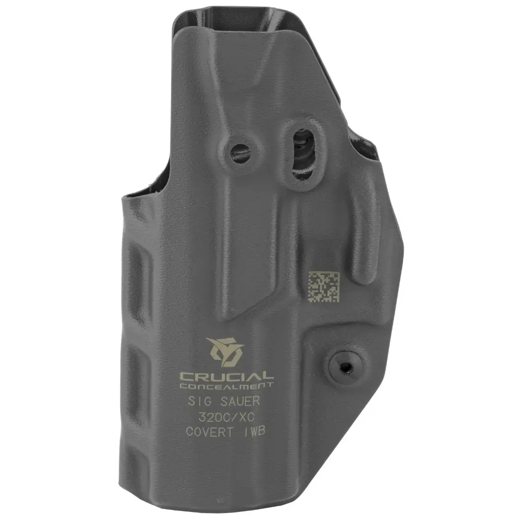 Crucial Concealment Covert IWB Holster Fits Sig P320C/XC Ambidextrous Kydex Blk 