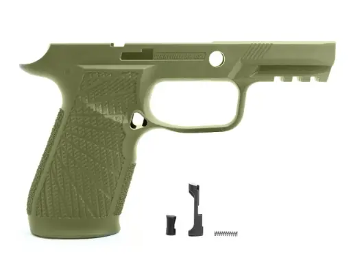 [320-C2SGN] Wilson Combat, Grip Module, Fits P320, Carry II, No Manual Safety, Green