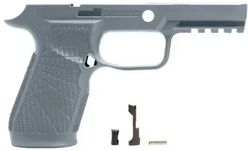 [320-CSG] Wilson Combat, WC320, Grip Panel, Gray, Sig P320 Carry No Manual Safety