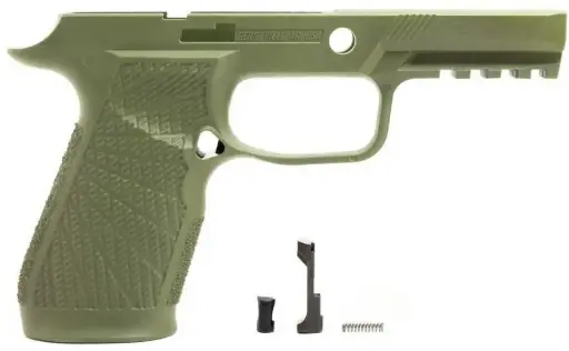 [320-CSGN] Wilson Combat, WC320, Grip Panel, Green, Sig P320 Carry w/o Manual Safety
